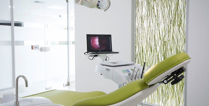 consultorio de observación dental
