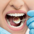 Paciente en consulta odontológica